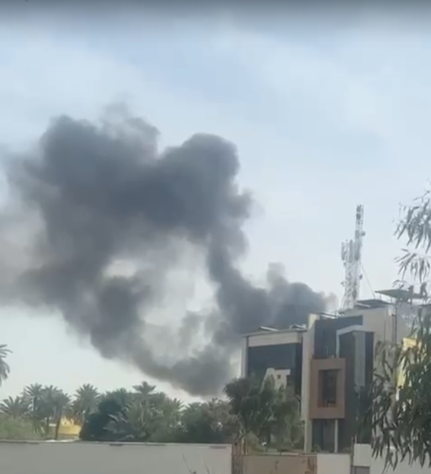 صورة مقتطعة من الفيديو. 