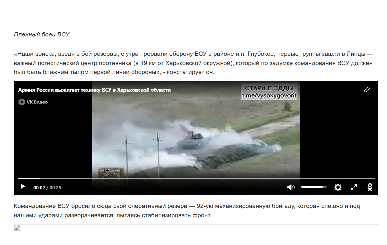 لقطة شاشة من الفيديو المنشور في التقرير  عام 2024 (الإنترنت)