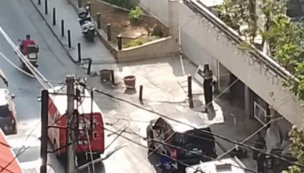 بالفيديو... حريق داخل جامعة LIU في سليم سلام – بيروت