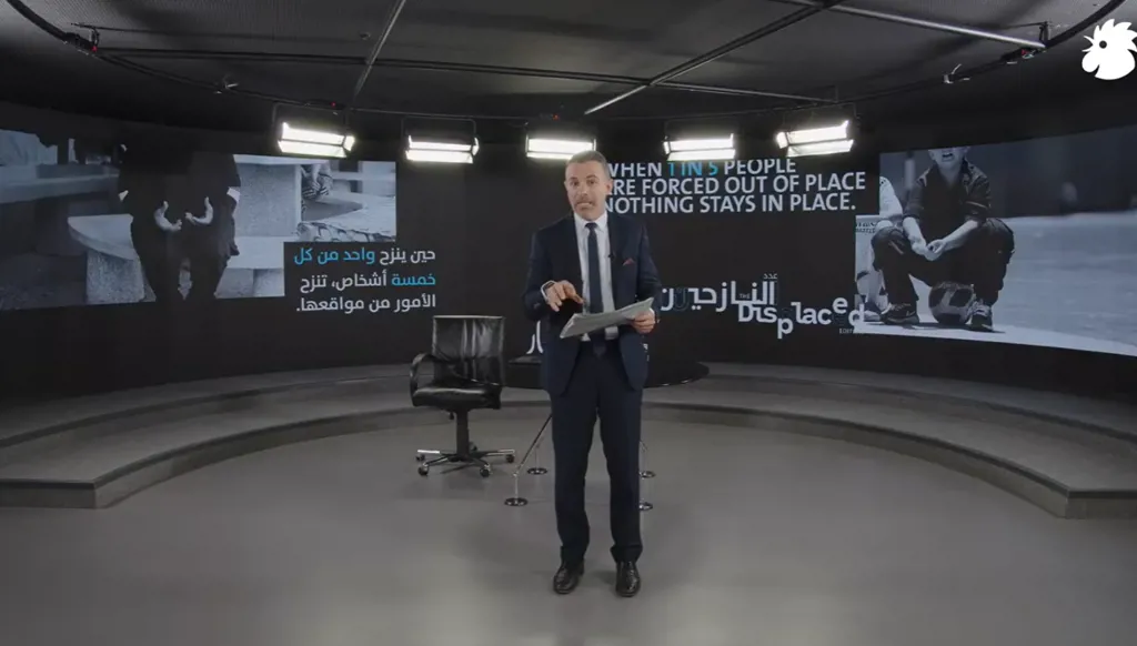 حين ينزح شخص واحد من أصل خمسة أشخاص... تنزح الأمور من مواقعها (فيديو)