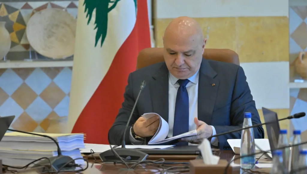 عون: من واجبنا متابعة أوضاع النازحين والمباشرة بإحصاء الأضرار الناجمة عن العدوان الأخير