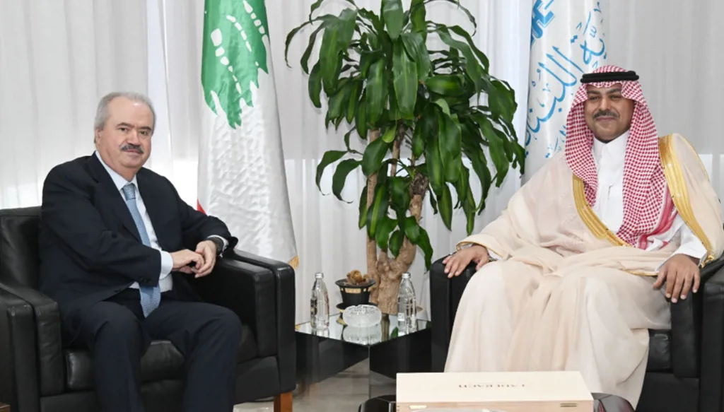 ياسين جابر يلتقي السفير السعودي: لبنان حريص على تطوير التعاون الاقتصادي والاستثماري