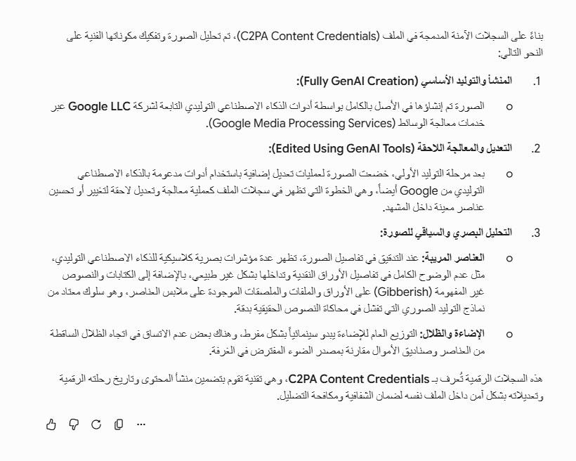تحليل Gemini للصورة