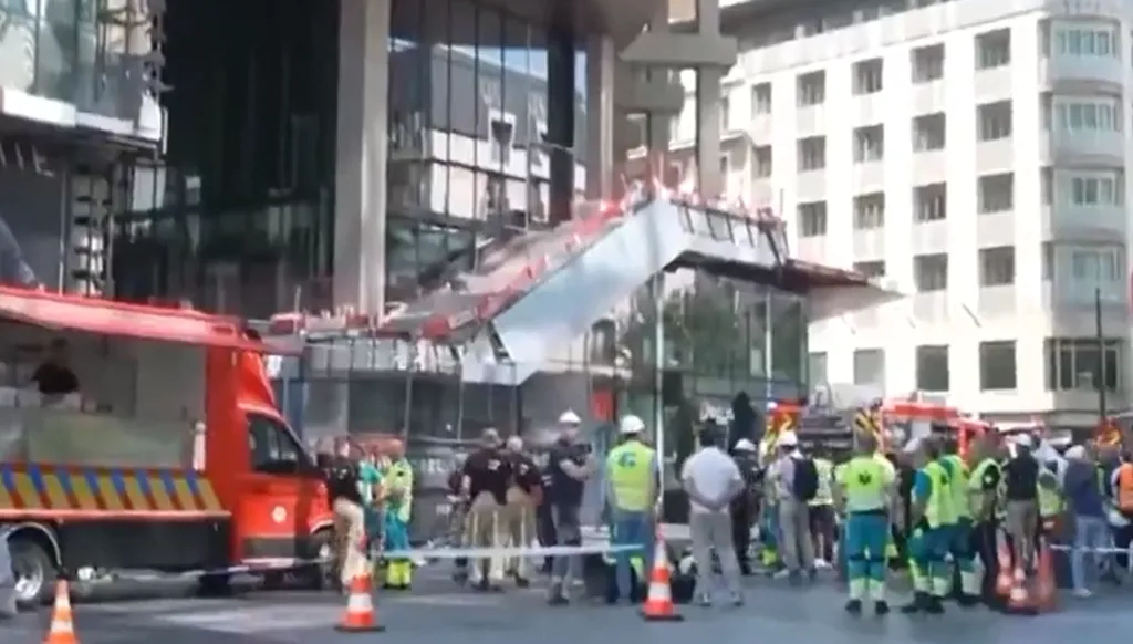 بلجيكا... مقتل عدة أشخاص في حريق بموقع بناء (فيديو)