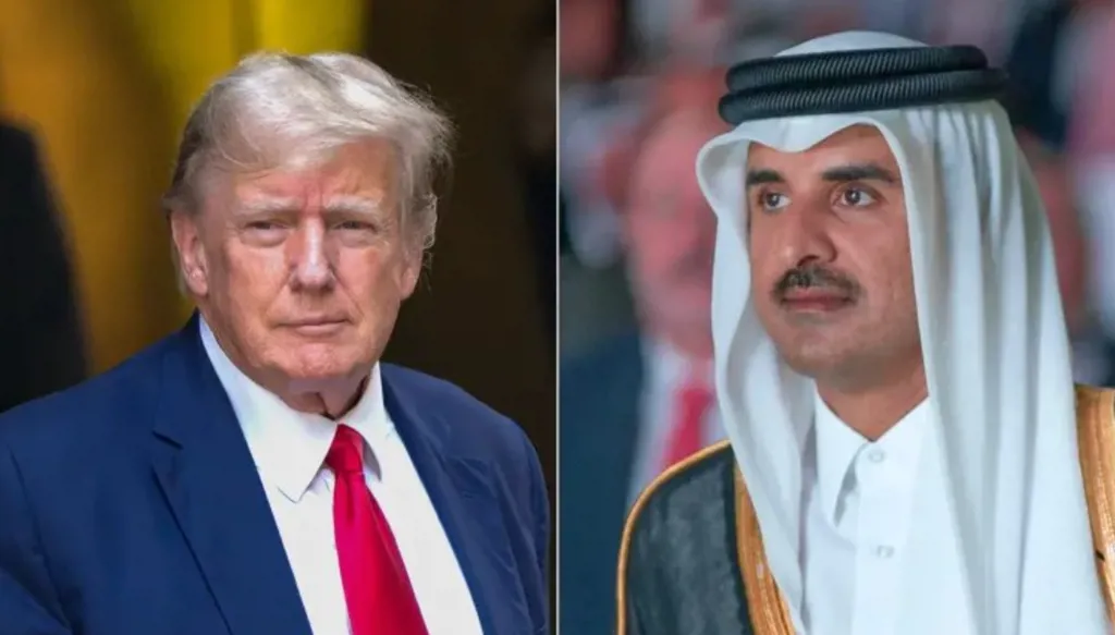 أمير قطر يؤكد لترامب أهمية الحوار والالتزام بمذكرة التفاهم مع إيران