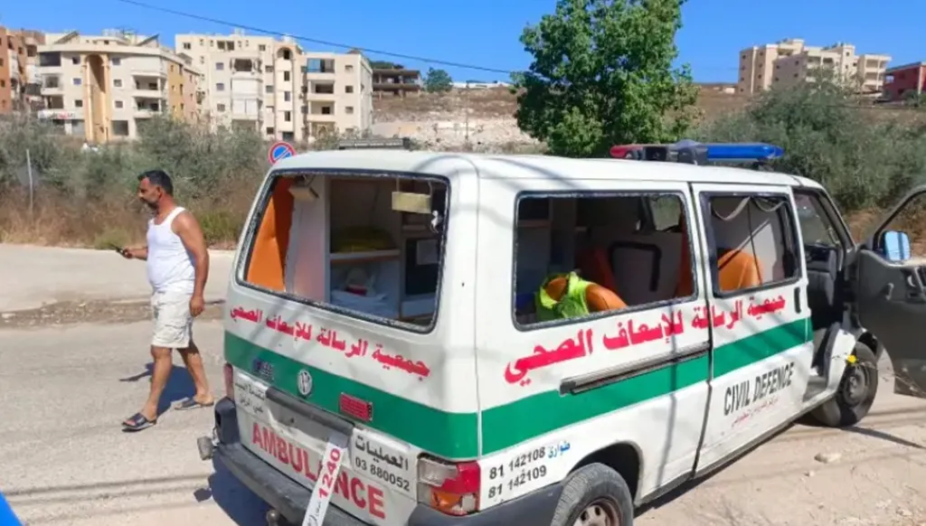 إسرائيل تواصل خروقاتها جنوبي لبنان... غارة على النبطية واستهداف فرق إسعافية