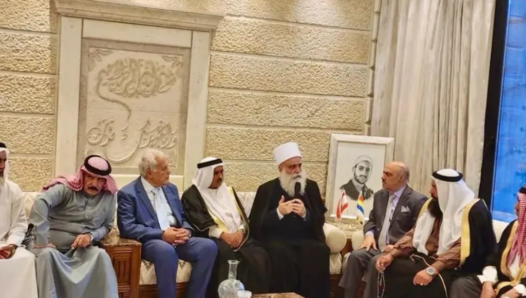 شيخ العقل: السلام مستحيل مع عدو غاصب والاستقرار يبدأ بالانسحاب الاسرائيلي