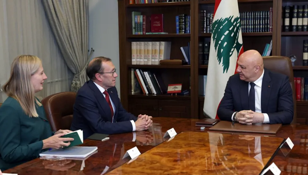 عون يلتقي وزير خارجية النروج... عرضٌ للتطوّرات الإقليمية والوضع في الجنوب
