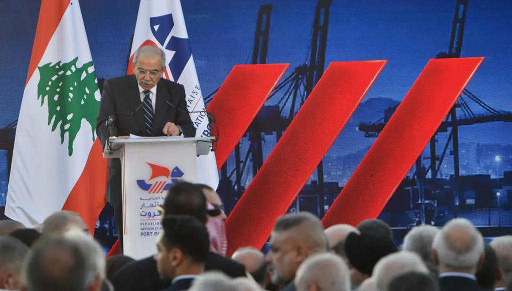 نواف سلام: طموحنا أن يستعيد مرفأ بيروت دوره في شرق المتوسط