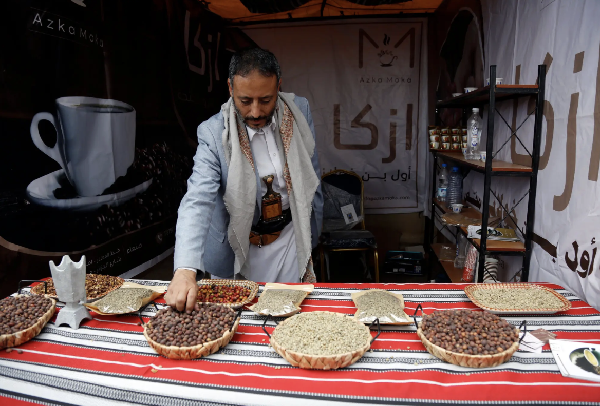 بائع قهوة في