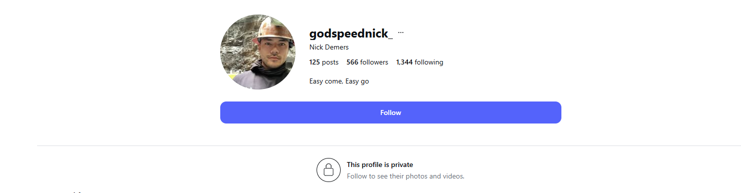 حساب _godspeednick@ في انستغرام