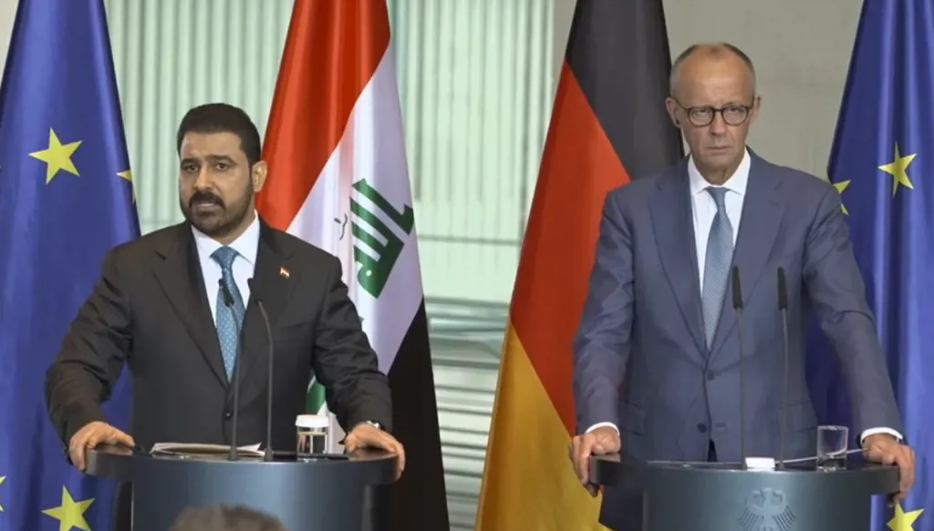 العراق وألمانيا يبحثان تداعيات حرب إيران... دعوة لفتح هرمز وحصر السّلاح