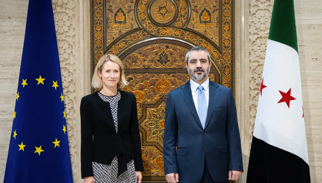 الشيباني وكالاس في دمشق: نحو شراكة أوروبية لدعم انتقال سوريا وإعادة إعمارها (صور)