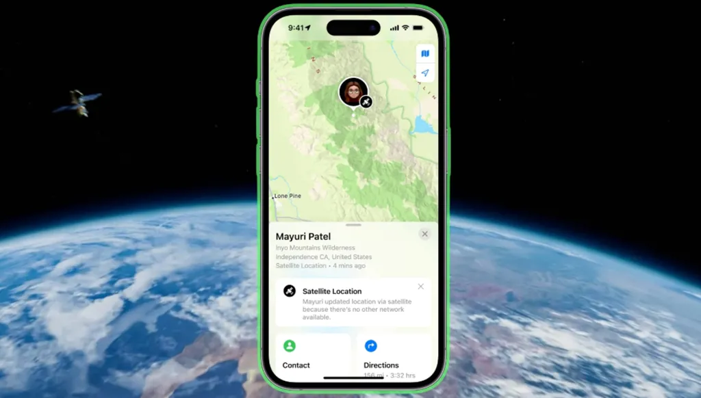 عند انقطاع التغطية... كيف تشارك موقعك عبر القمر الاصطناعي في "أيفون"؟