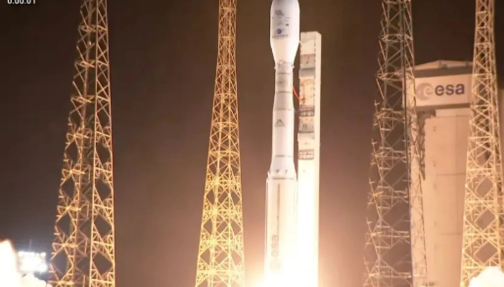 إطلاق الصاروخ "فيغا سي" الأوروبي حاملًا 4 أقمار اصطناعية