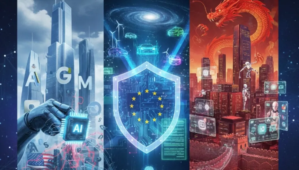 عام 2025 جيوسياسة التقنية... بين طموح الصين وتنظيم أوروبا وجرأة أميركا