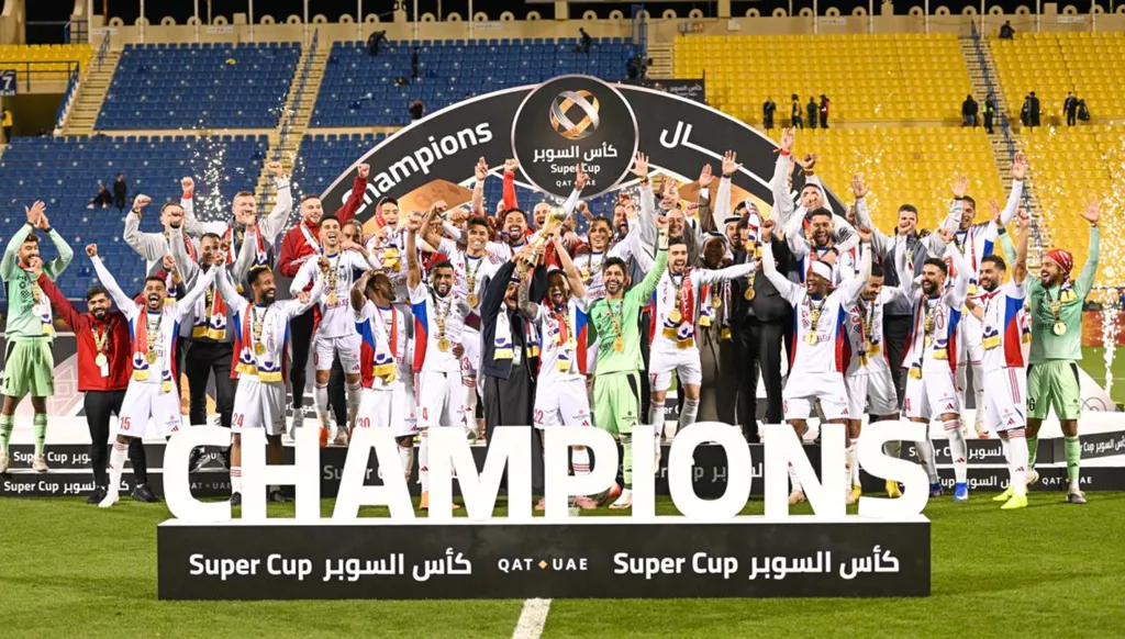 الشارقة بطلاً للكأس الإماراتية – القطرية... كم بلغت الجائزة المالية؟