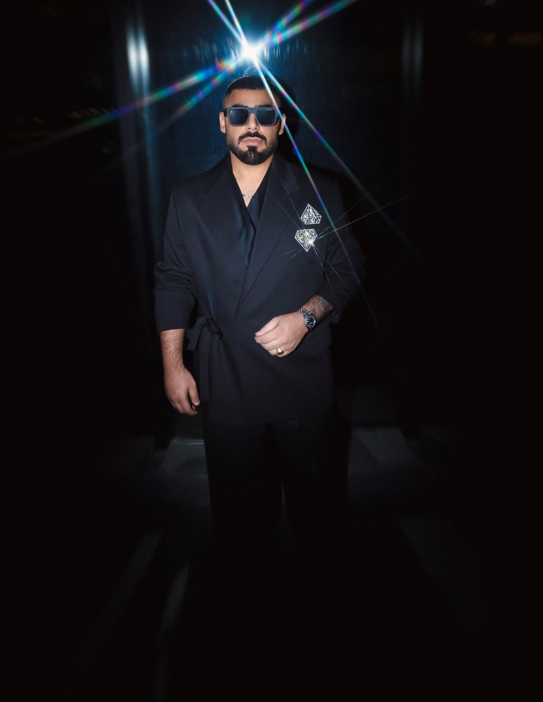 الفنان الأخرس بتصميم محمد حامد (انستغرام)