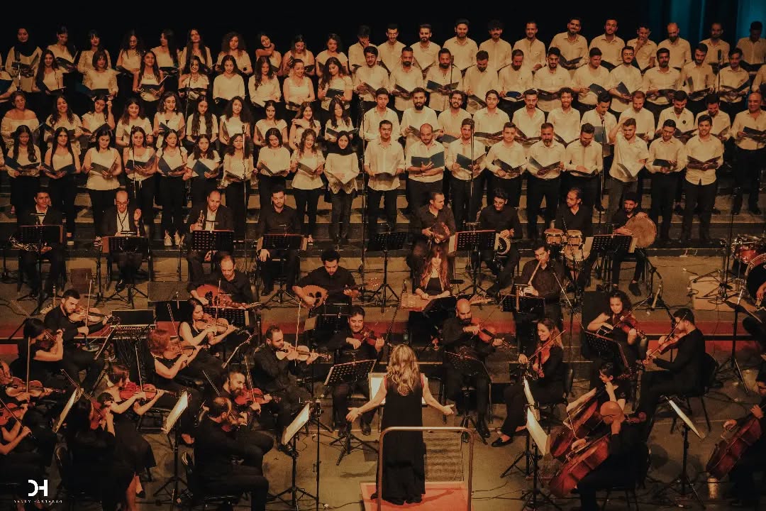 حفل كورال تناغم في دار الأوبرا بدمشق عام 2022 