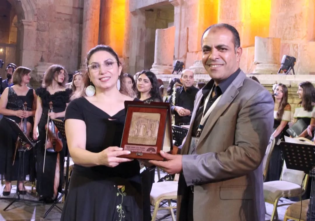 من مشاركة كورال غاردينيا وكورال تناغم بمهرجان جرش للثقافة والفنون في الاردن
