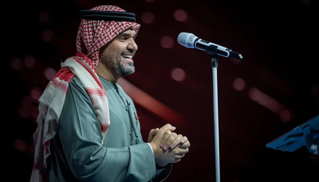 حسين الجسمي يستقبل مولوده زايد ويشارك جمهوره الفرحة