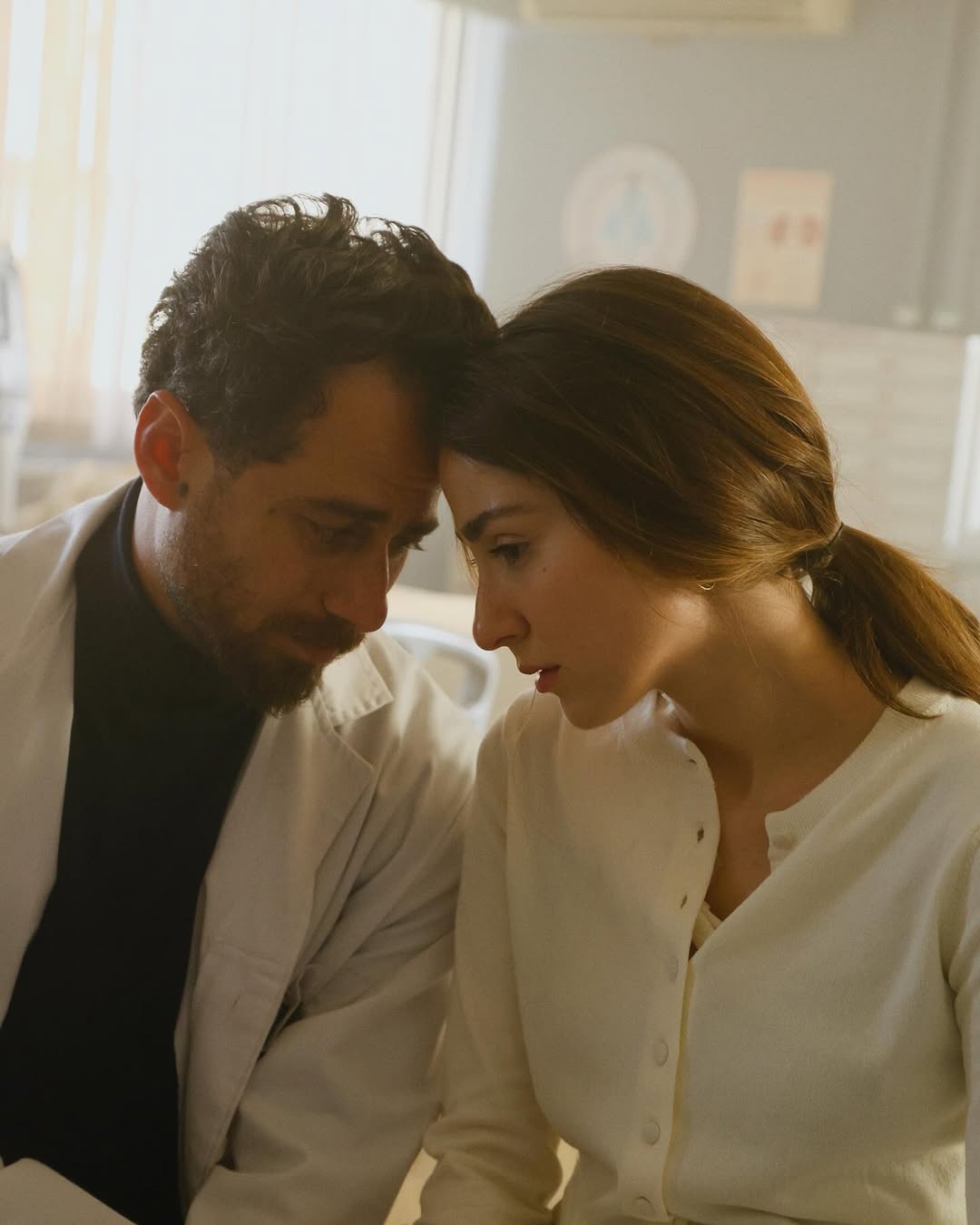 سعيد سرحان وماريلين نعمان في مسلسل بالدم (الصورة من حساب سرحان في إنستغرام)