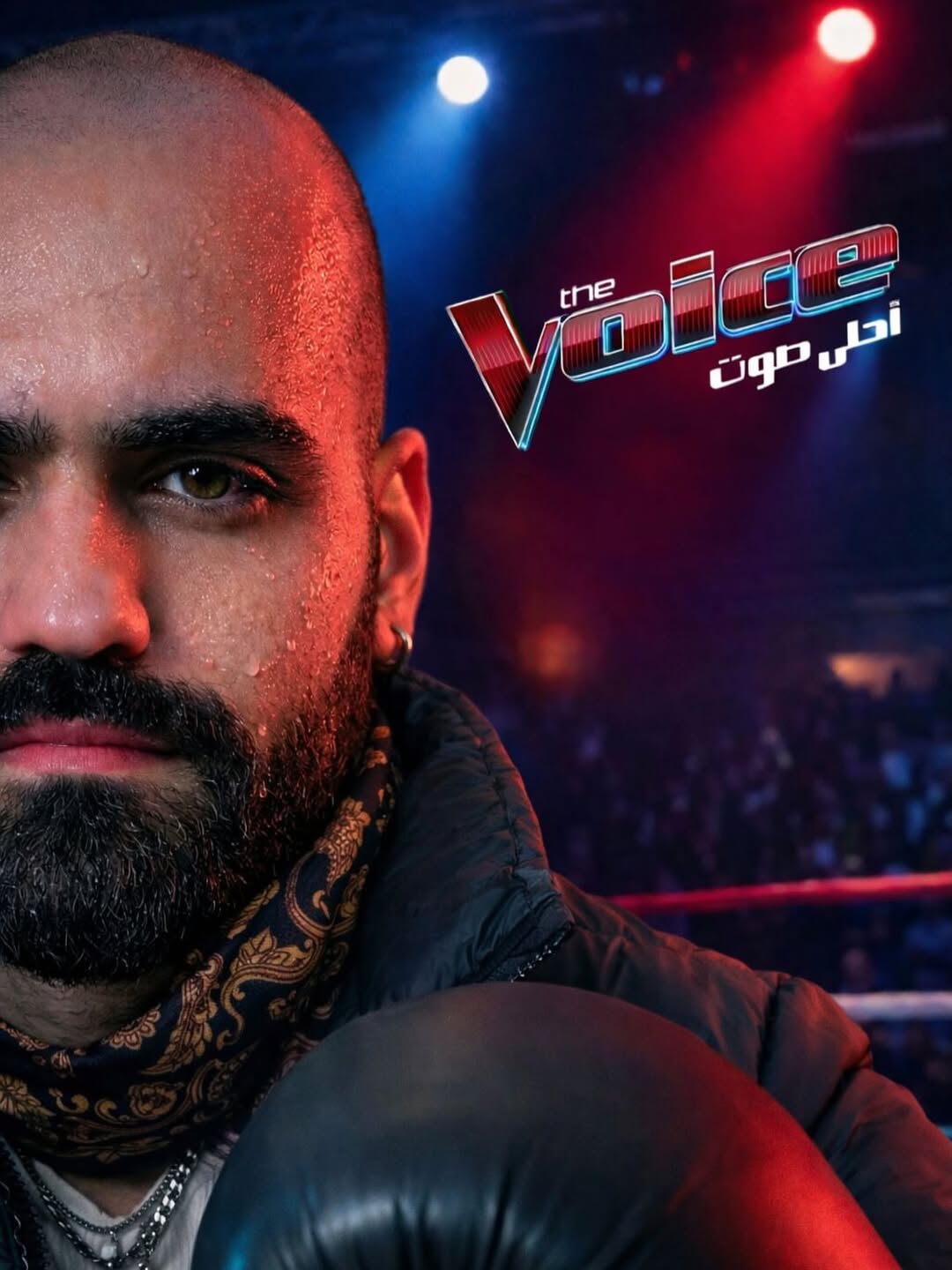فراس عنداري في برنامج ذا فويس (إنستغرام)