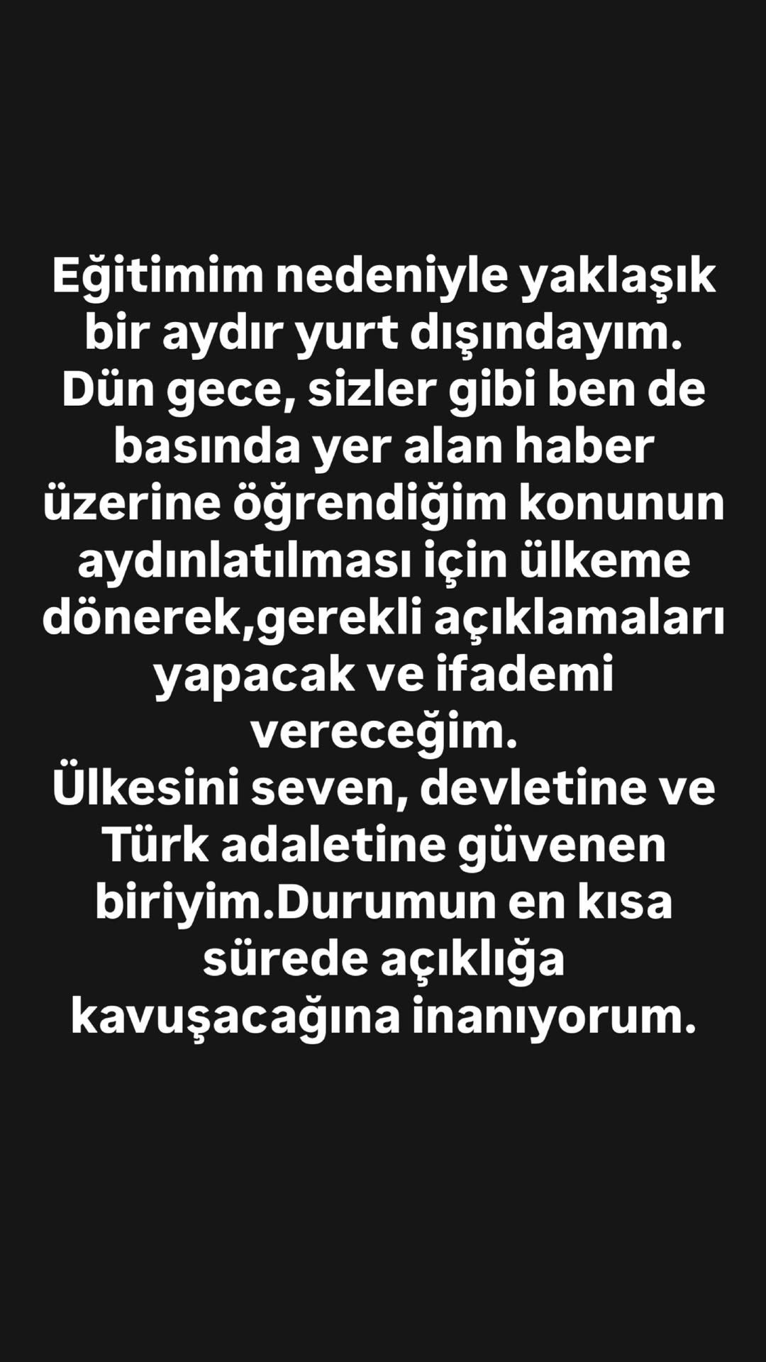 تعليق النجمة التركية هاندة أرتشيل (إنستغرام)