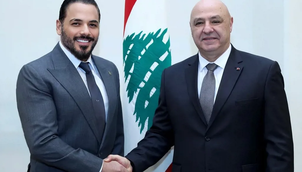 رامي عياش يلتقي الرئيس اللبناني: الأمل بغد أجمل (صور)