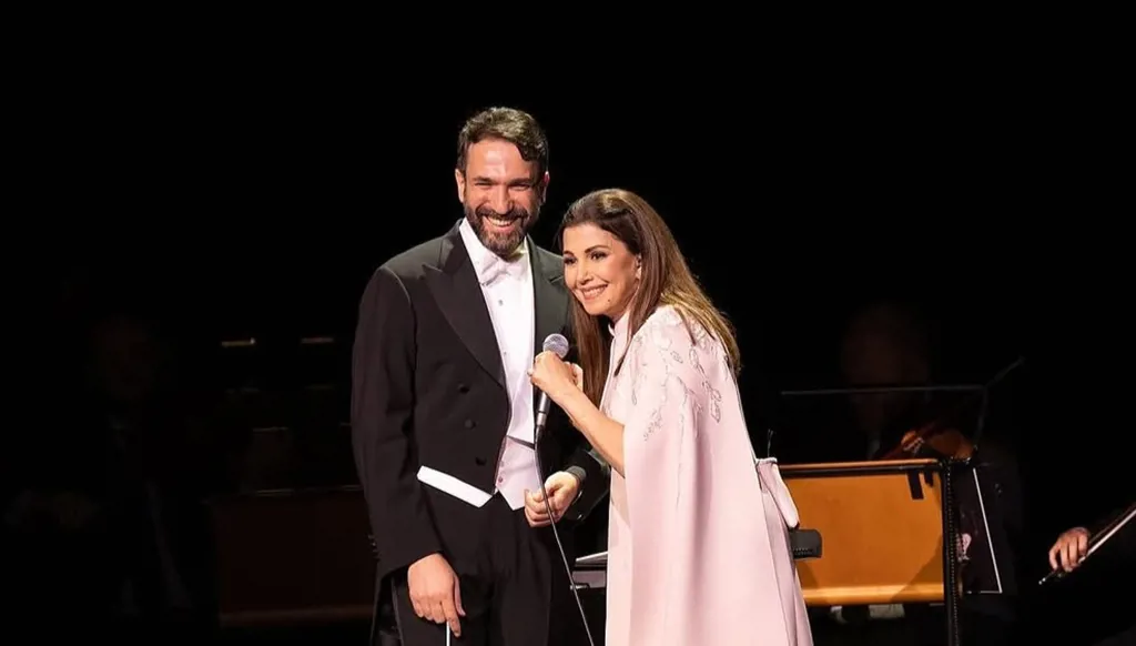 ماجدة الرومي ولبنان بعلبكي في دار الأوبرا السلطانية: 10 سنوات معاً (فيديو)