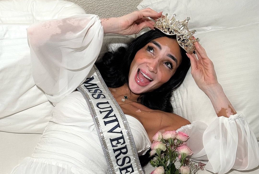 لوجينا صلاح تكسر المعايير في مسابقة جمالية: "التاج مجرد البداية"