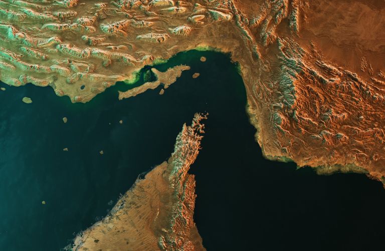 مضيق هرمز (أرشيفية).