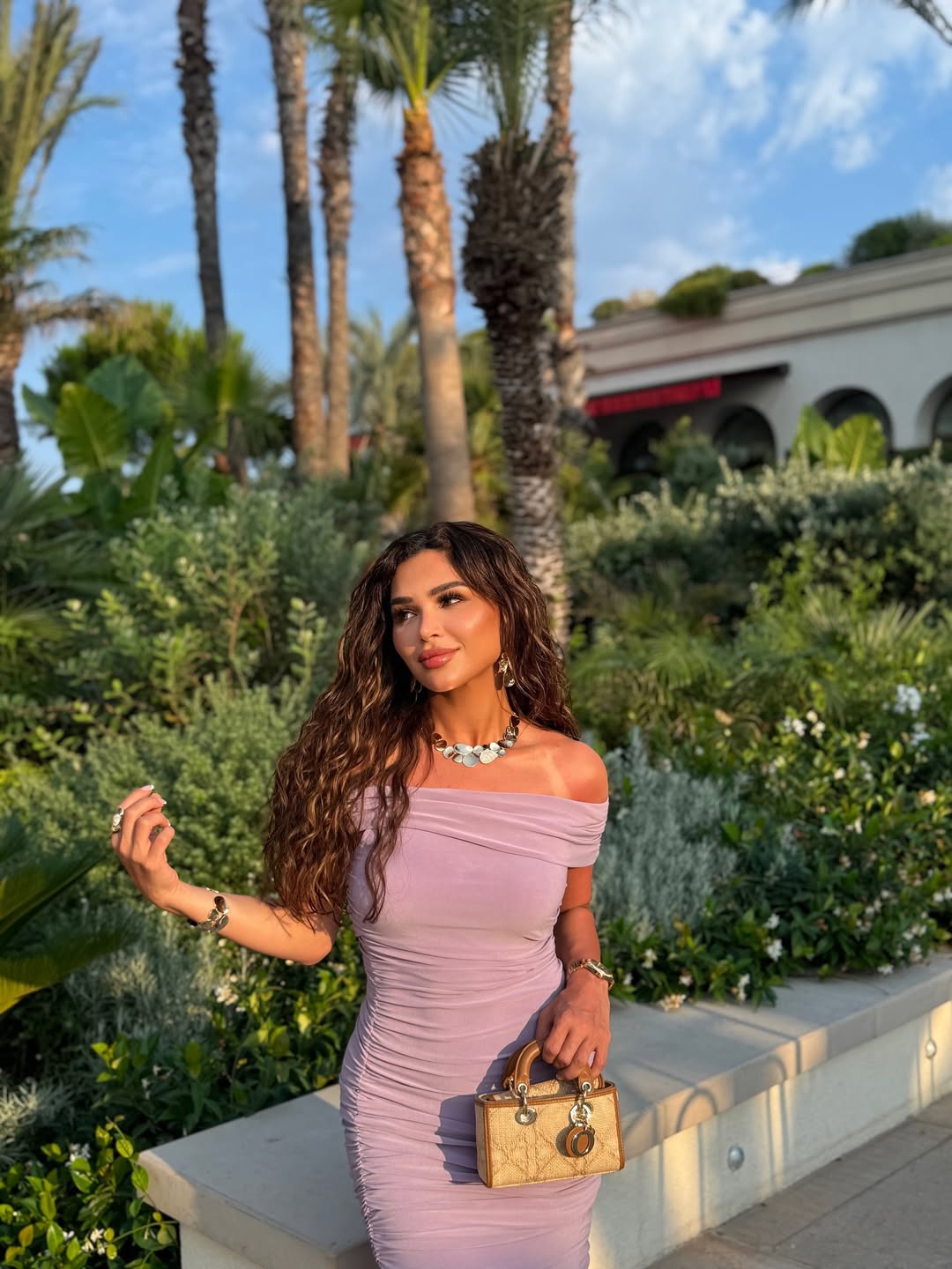 نهى نبيل بتسريحة شعر غجرية (انستغرام)