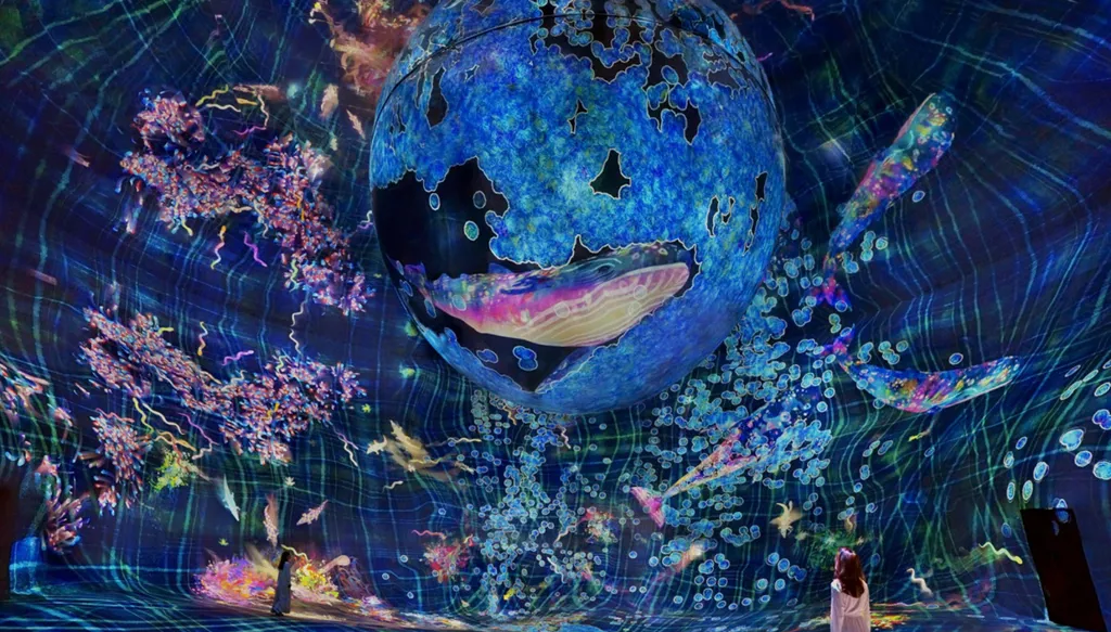 تجربة غامرة بأبعاد استثنائية... "تيم لاب فينومينا" أبوظبي يفتح أبوابه رسمياً 18 نيسان/أبريل