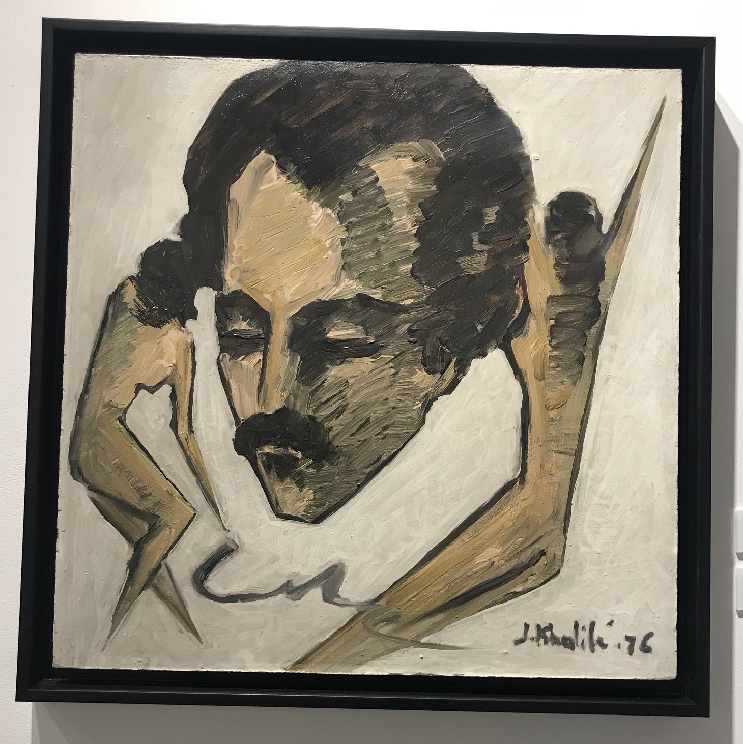 تحية لجبران خليل جبران بريشة جان خليفة.