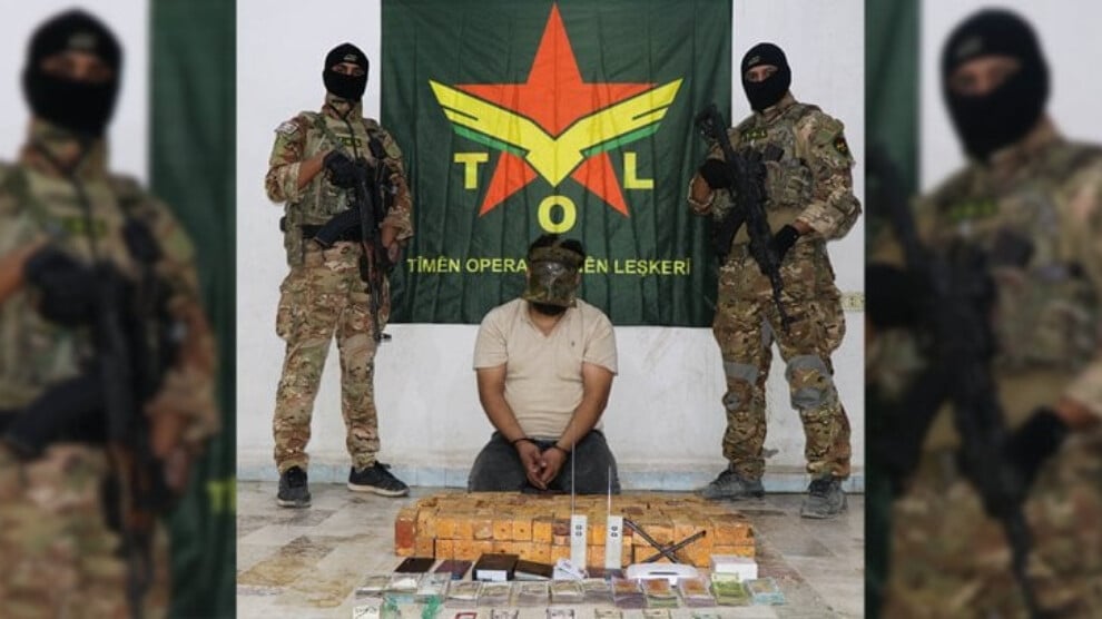 ‏ فرق عمليات عسكرية تابعة لقسد تلقي القبض على حسن جفلي (أكس)‏