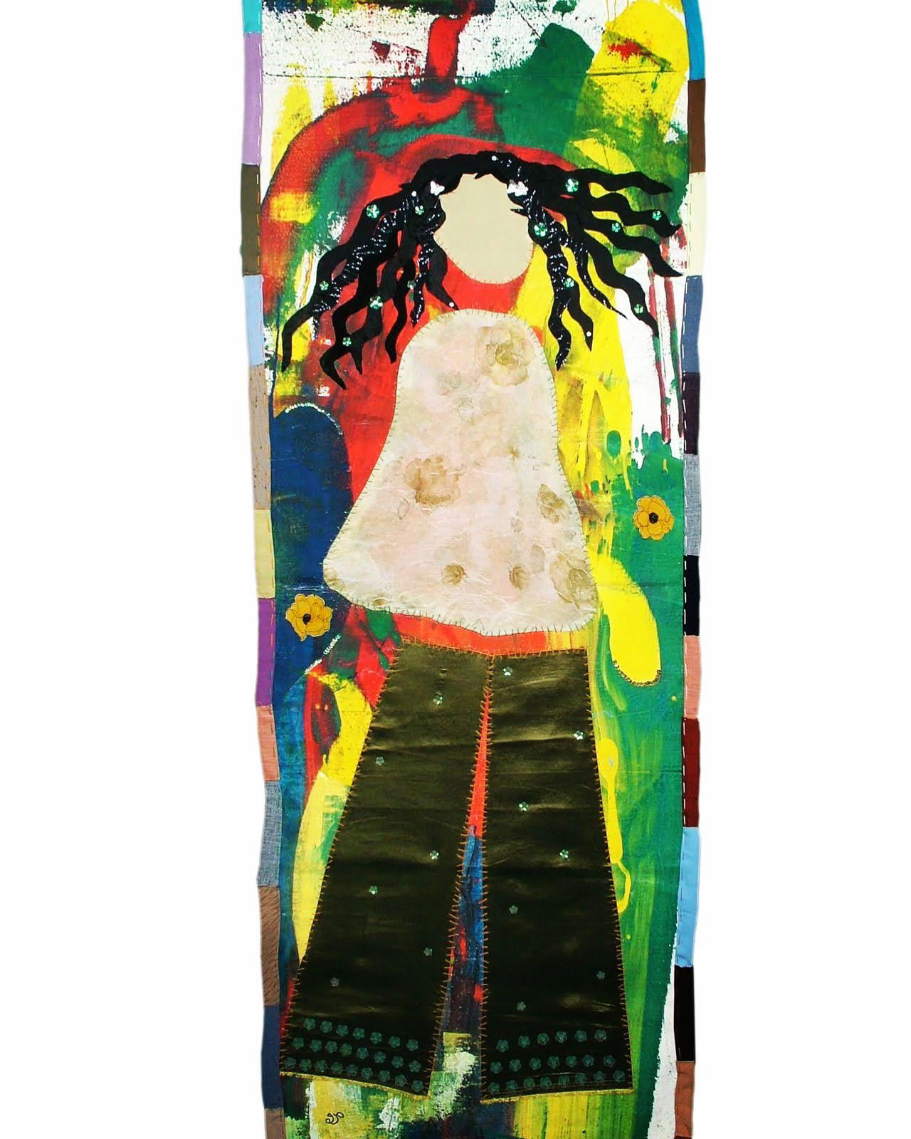 تطريز وكولاج لمروة طلعت.