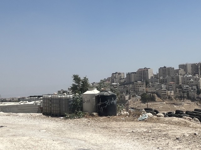 من أعمال توسيع مستوطنة معاليه أدوميم. (النهار)