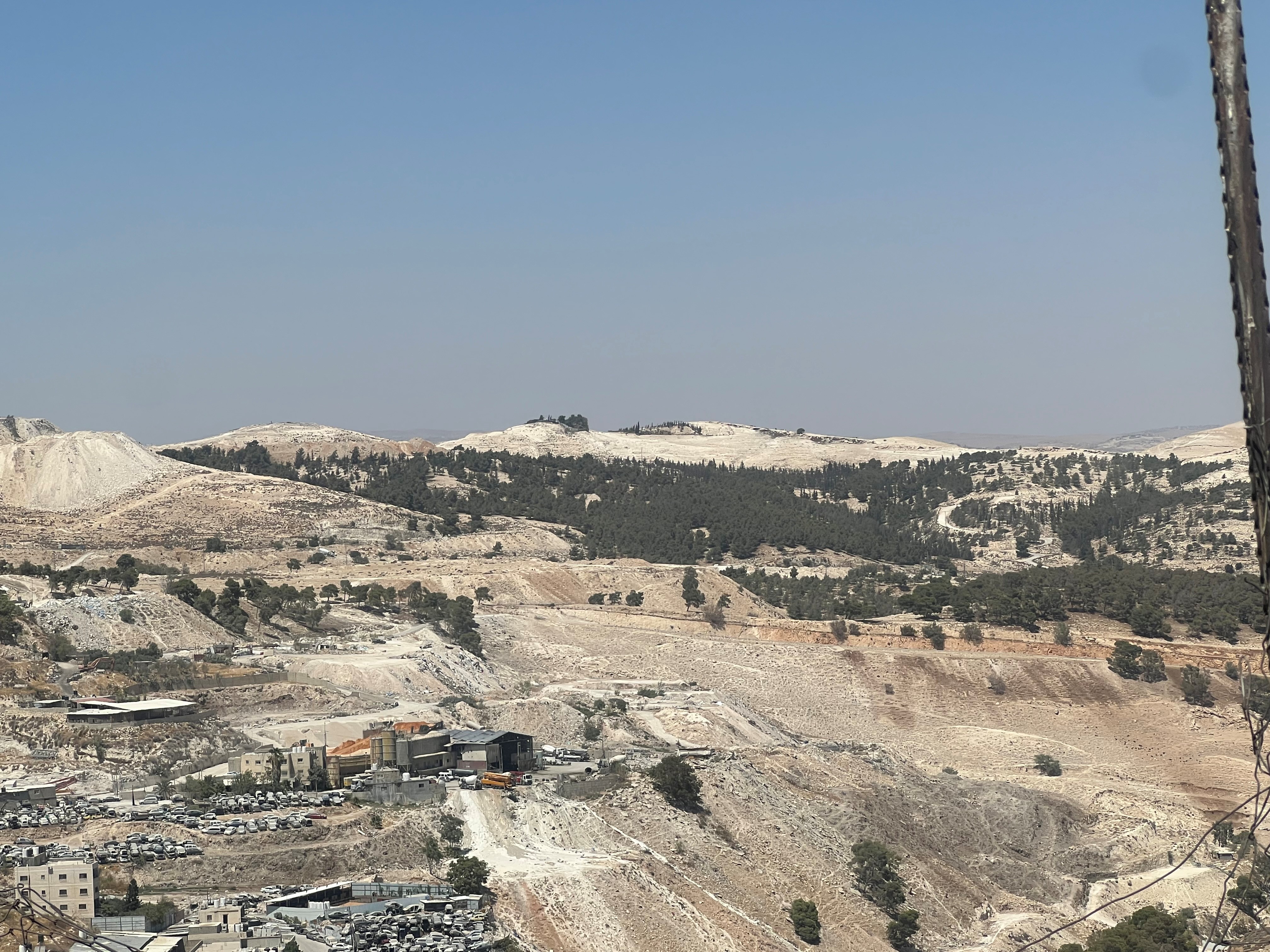 من أعمال توسيع مستوطنة معاليه أدوميم. (النهار)