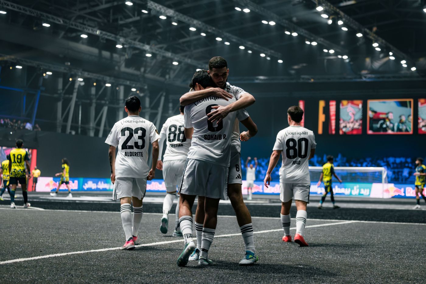 من إحدى مباريات دوري الملوك.