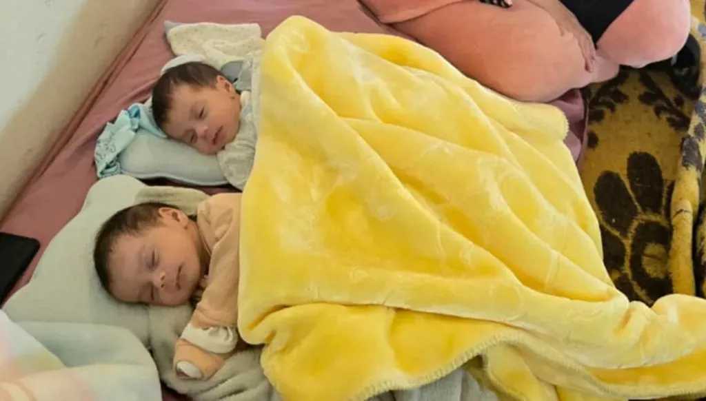From war-torn south Lebanon to new life: Twins born amid displacement in Sidon