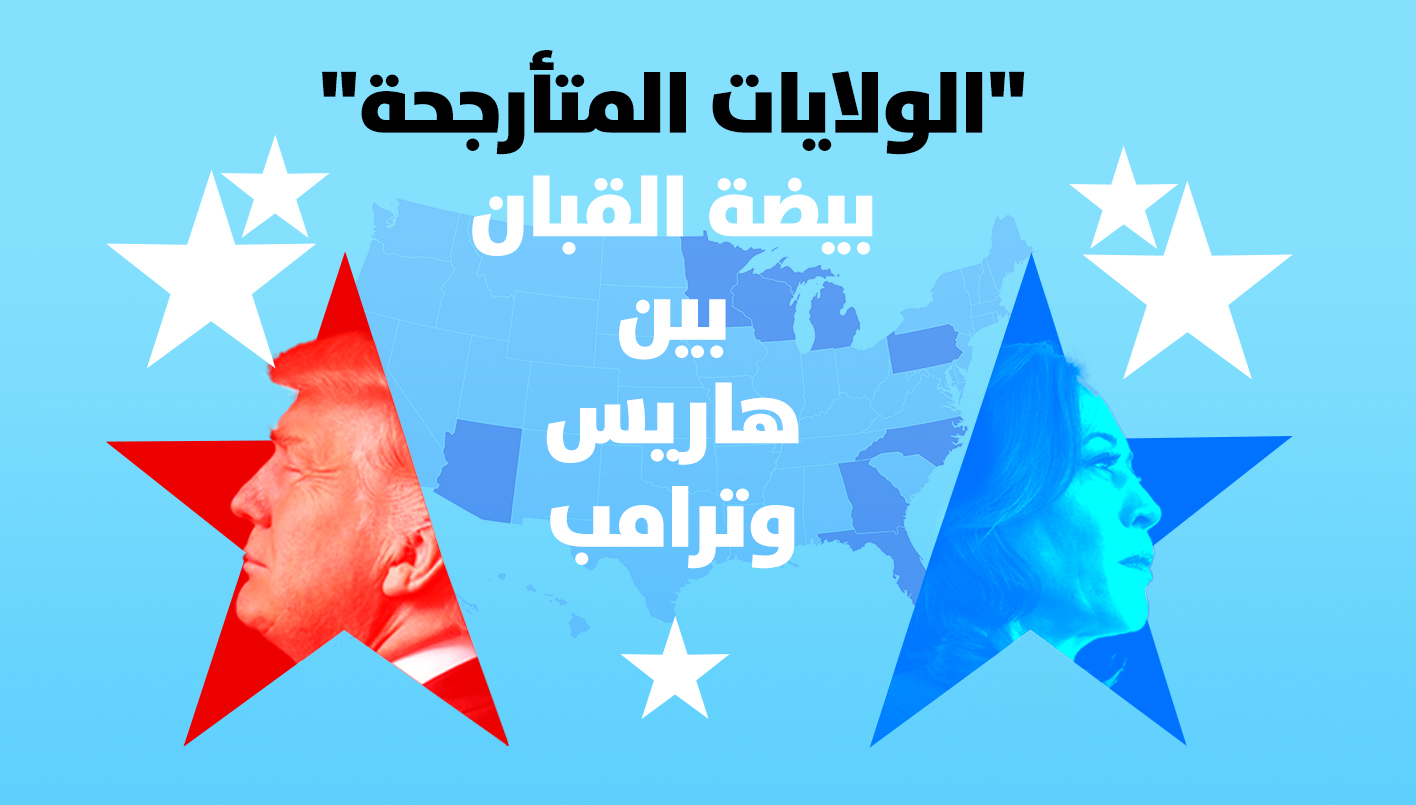 الولايات المتأرجحة... بيضة القبّان بين هاريس وترامب