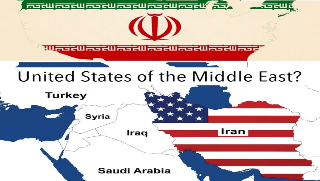 حرب الخرائط: الولايات المتحدة في الشرق الأوسط... وإيران في شمال أميركا!