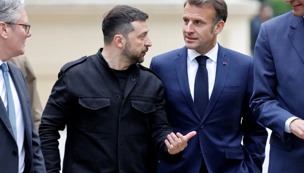على وقع انتقادات ترامب... زيلينسكي يلتقي حلفاءه ‏الأوروبيين ‏