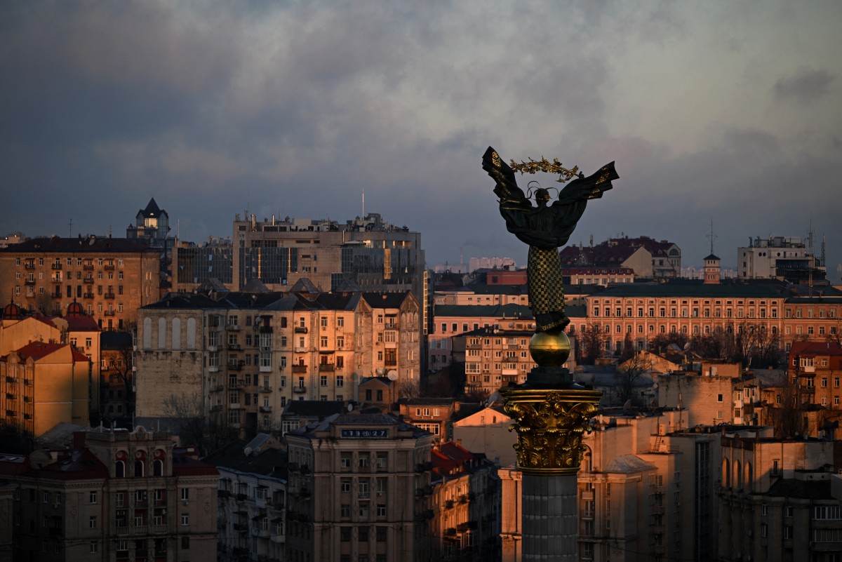 العاصمة الأوكرانية كييف (أ ف ب)