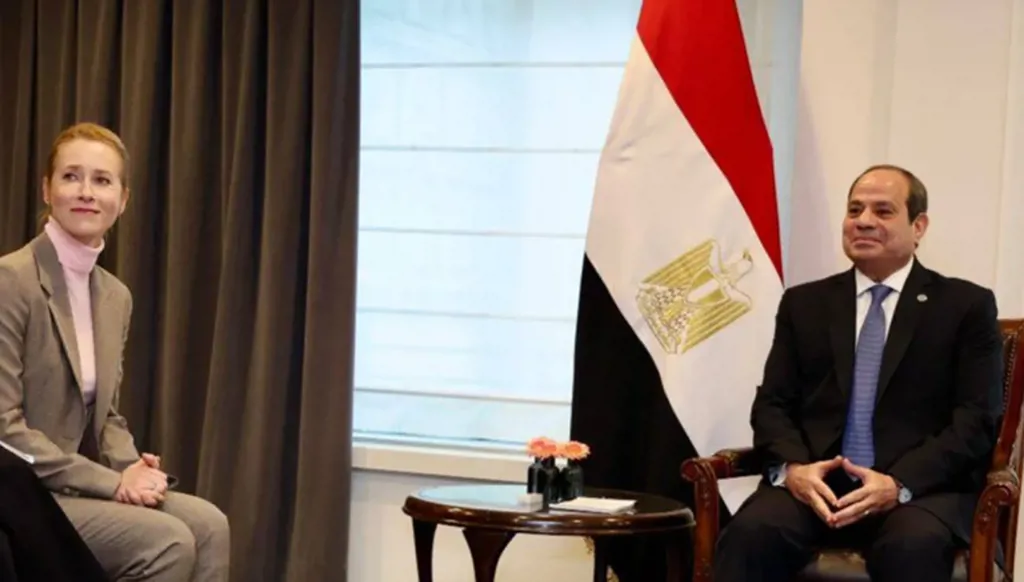 السيسي: نتطلّع لدور أوروبي بارز في إعادة إعمار غزة