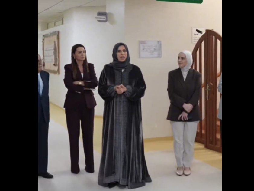 لقطة من الفيديو.