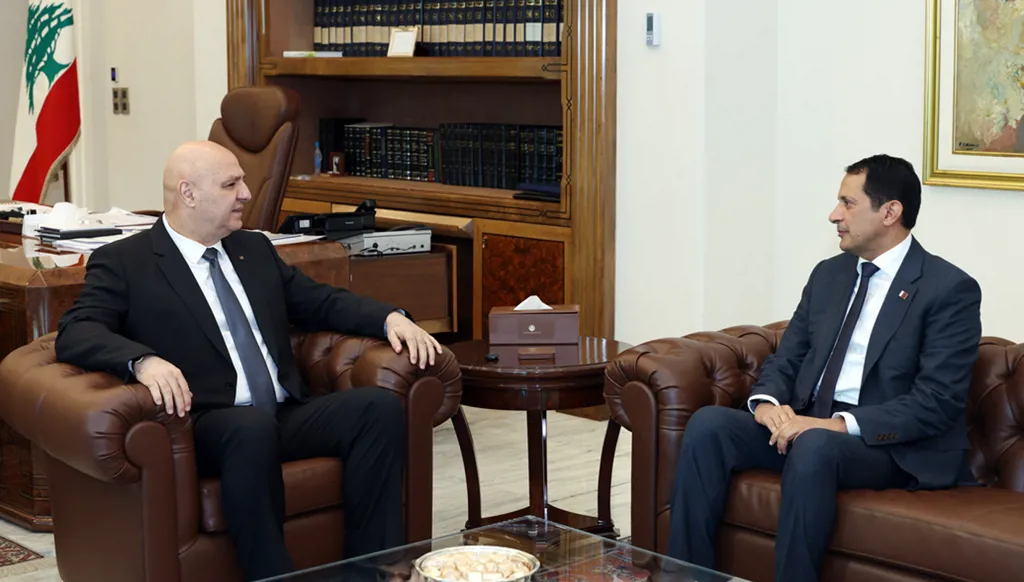 سفير قطر من بعبدا: حريصون على تعزيز التعاون بين البلدين