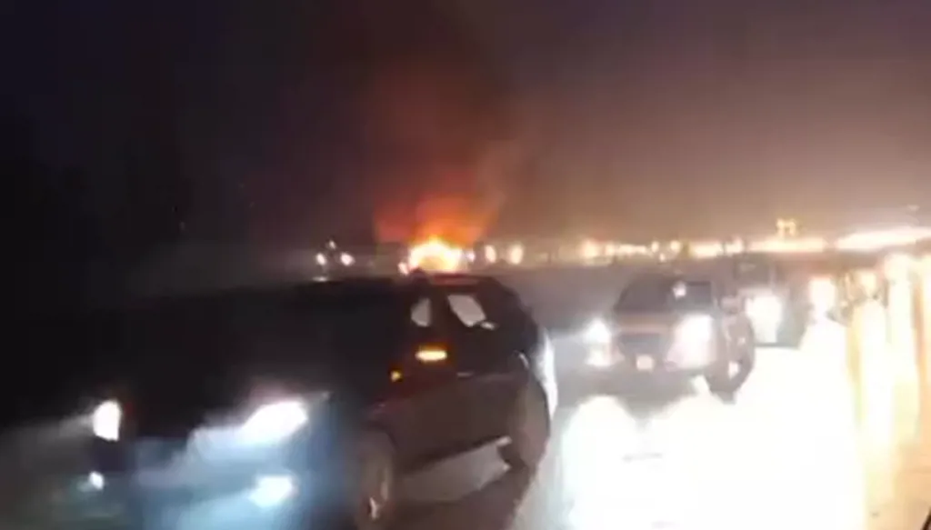 محمّلة بالذخيرة... انفجار سيارة على الطريق الدولي حلب – دمشق