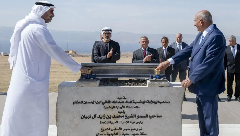 سكة حديد العقبة - معان: استثمار أردني – إماراتي يرفد استراتيجية "صفر هرمز" الخليجية